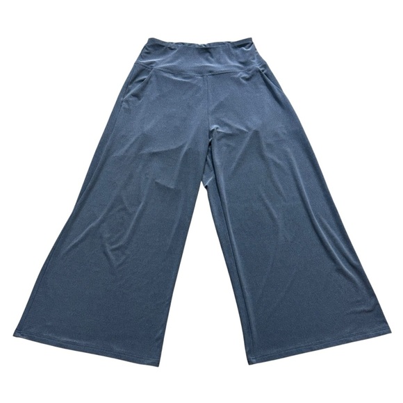 Sympli Wide Leg Cropped Pants Pockets Size 6 - Picture 3 of 11